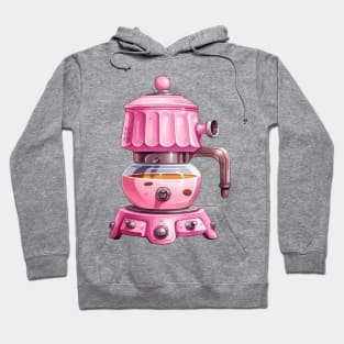 Pink Coffee Maker #1 Hoodie